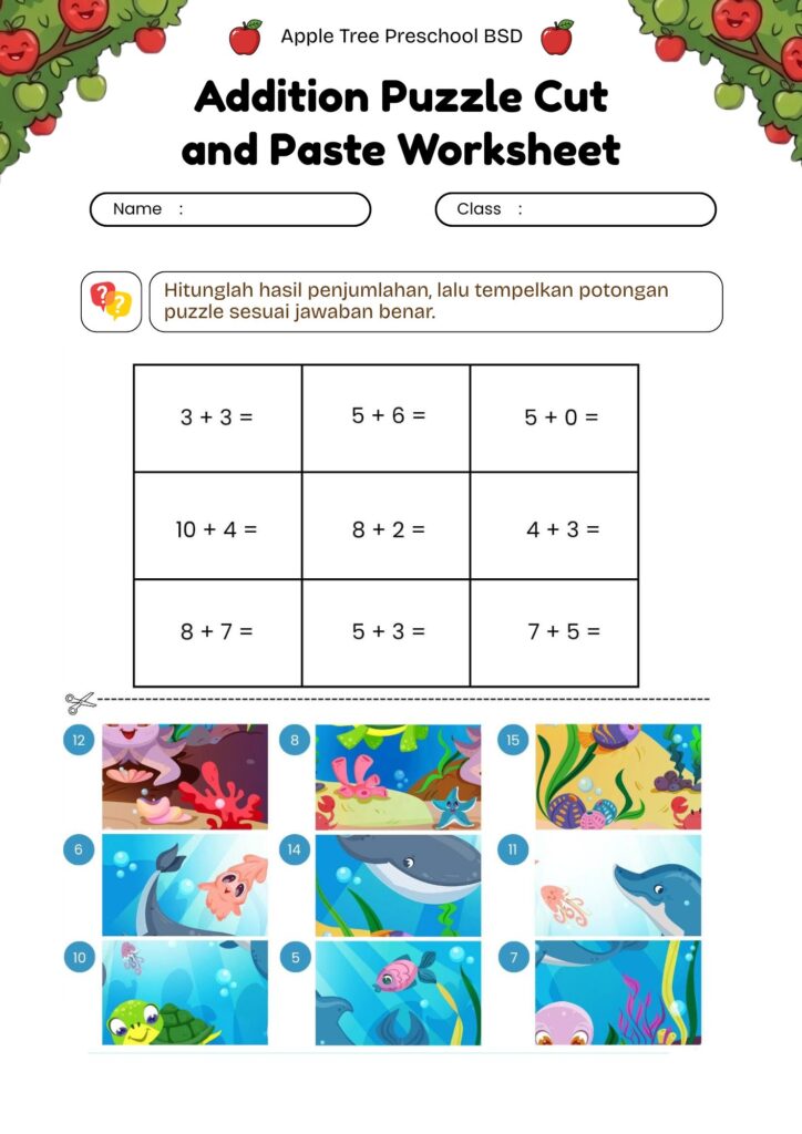 14 worksheet-puzzle-hewan-laut-penjumlahan-anak-tk