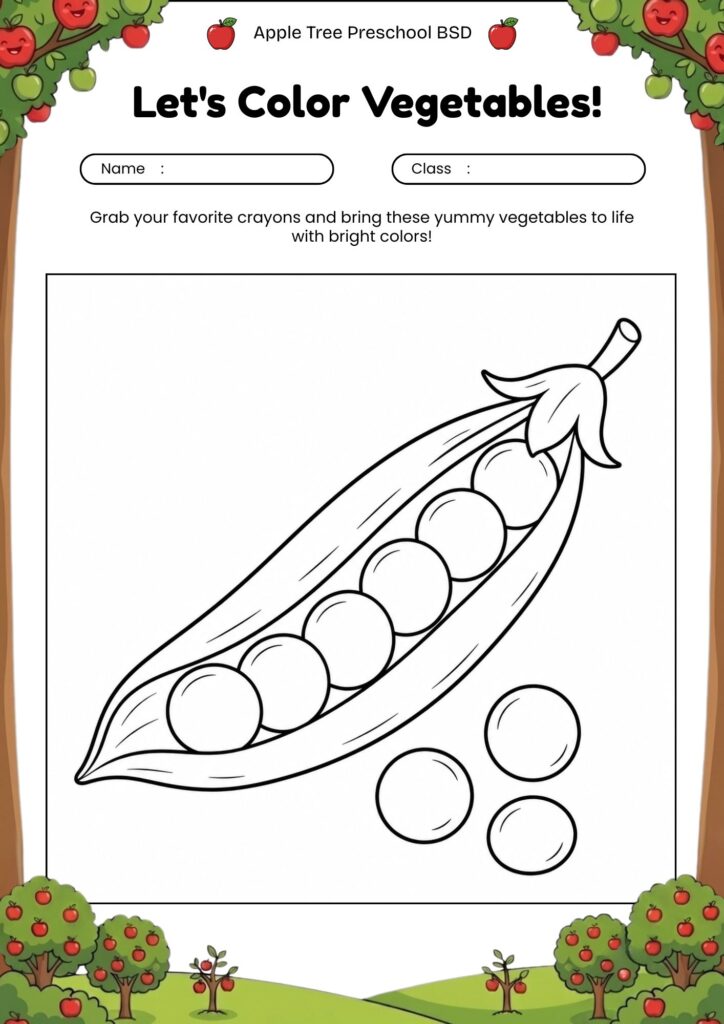 16. mewarnai-sayuran-kacang-polong