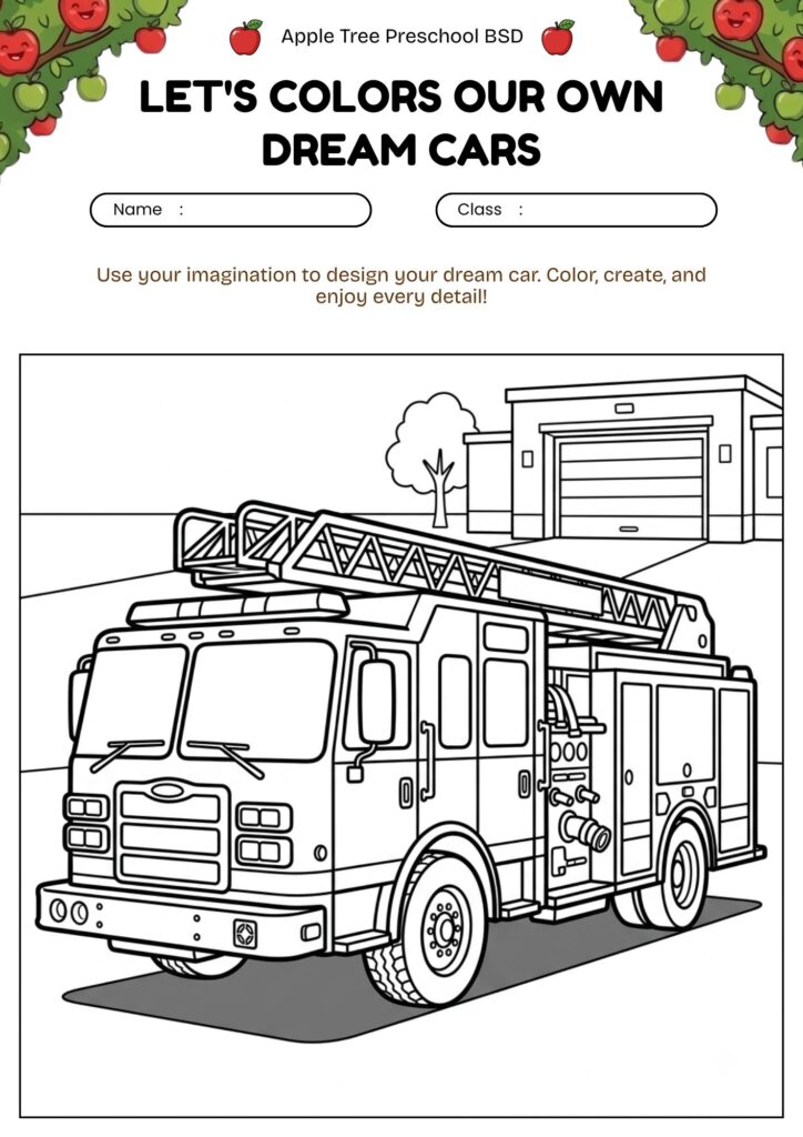 18-mewarnai-mobil-pemadam-modern-worksheet