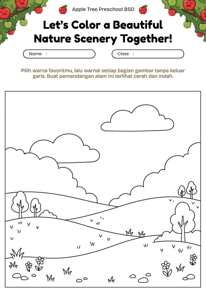19. mewarnai-pemandangan-bukit-awan-besar