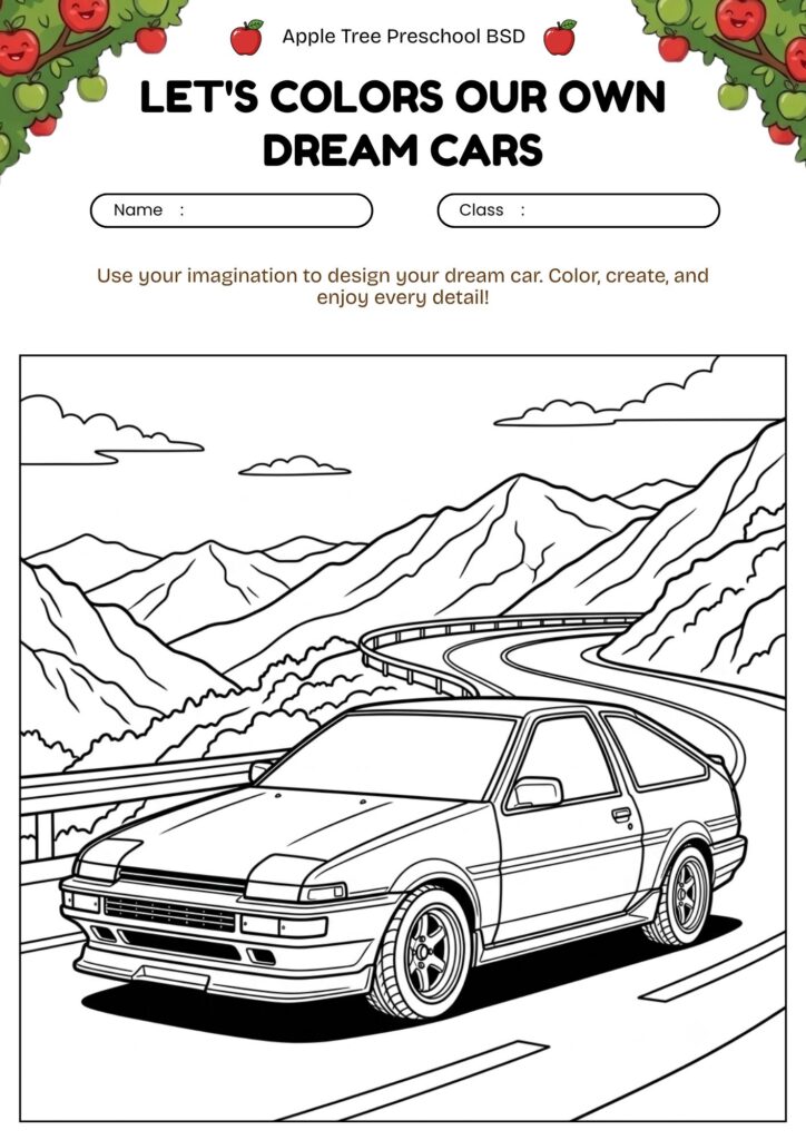 21-mewarnai-mobil-balap-klasik-anime-worksheet