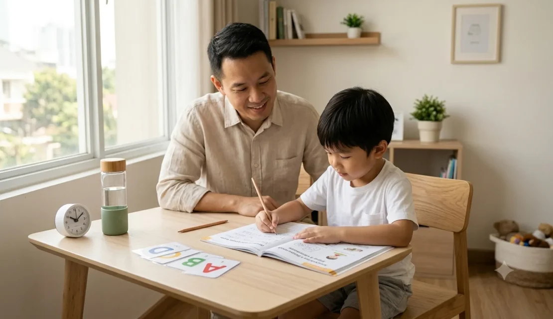 3-child-study-zone-short-focus-routine_www.appletreebsd.com