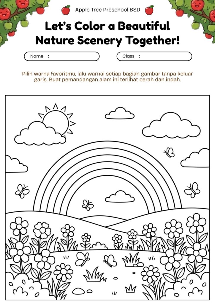 7. mewarnai-pemandangan-anak-tk-matahari-pelangi