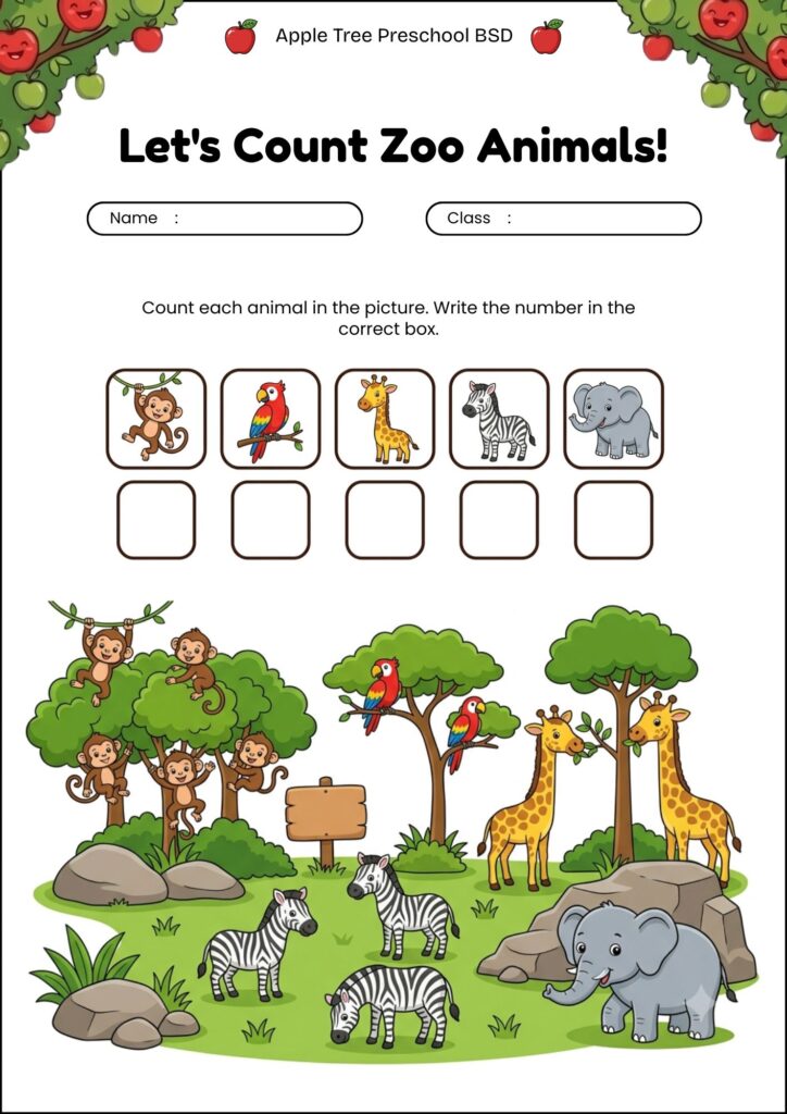 9.worksheet-berhitung-tk-hitung-hewan-kebun-binatang