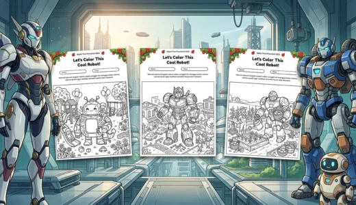 Download 20 Gambar Mewarnai Robot Canggih Paling Disukai Anak TK