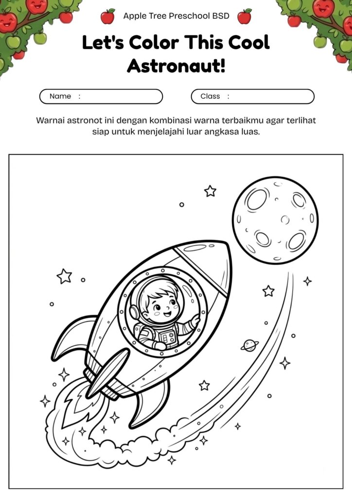 02-gambar-mewarnai-astronot-dengan-roket-menuju-bulan