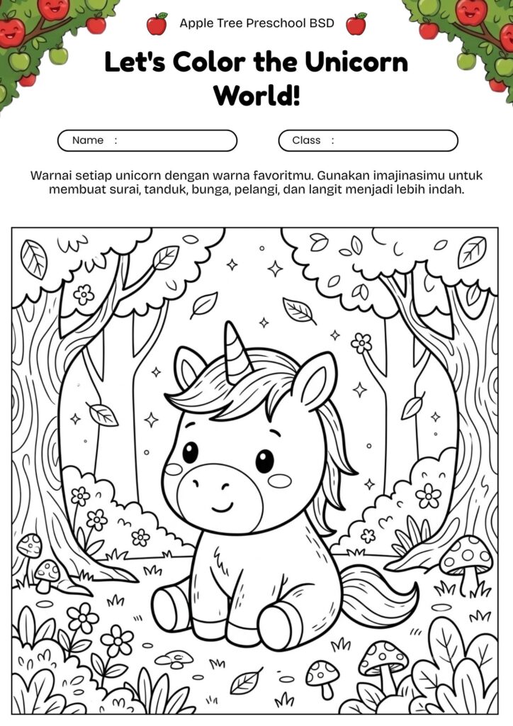 05-mewarnai-bayi-unicorn-sedang-duduk