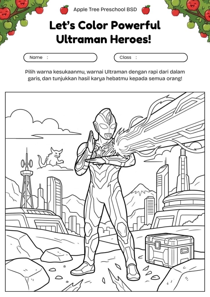 05_mewarnai_ultraman_decker_serangan_cahaya