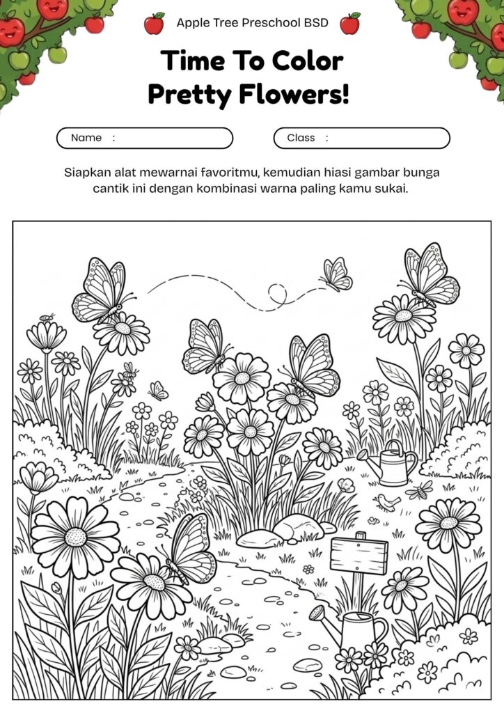 06-gambar-kupu-kupu-dan-bunga-untuk-mewarnai