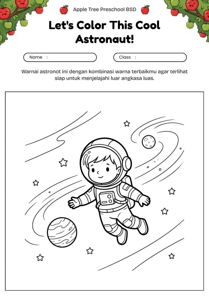 09-gambar-mewarnai-astronot-kecil-di-galaksi