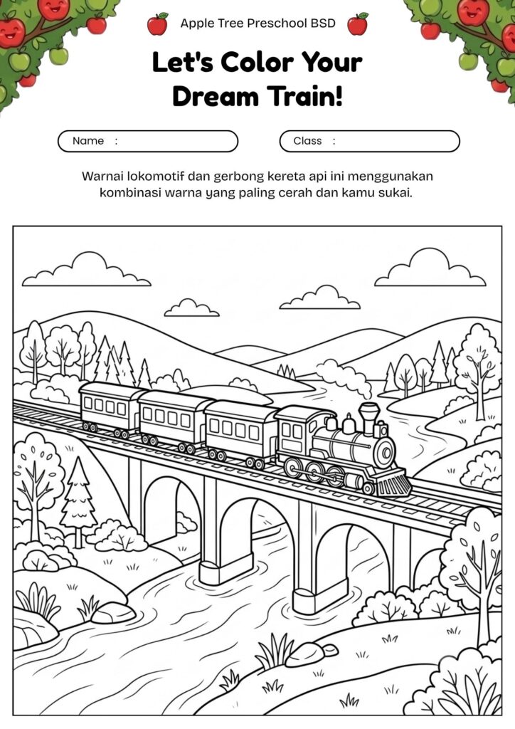 09-gambar-mewarnai-kereta-di-jembatan