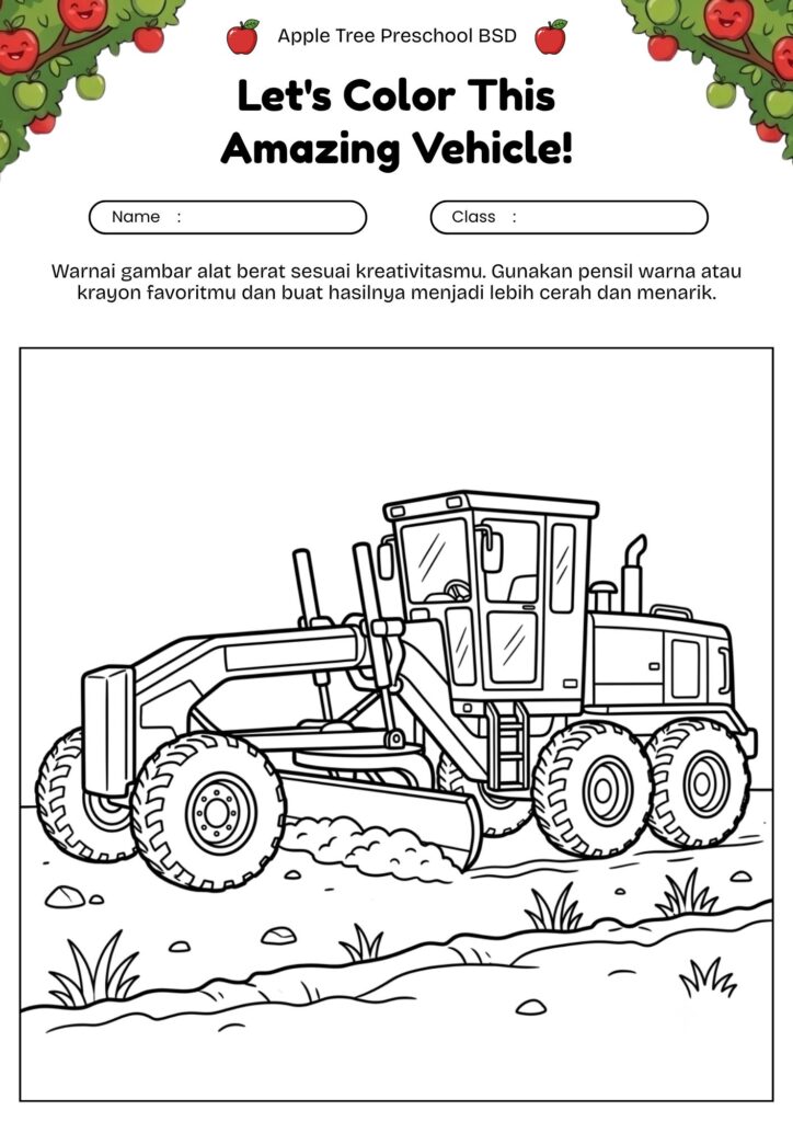 09-mewarnai-motor-grader-meratakan-tanah