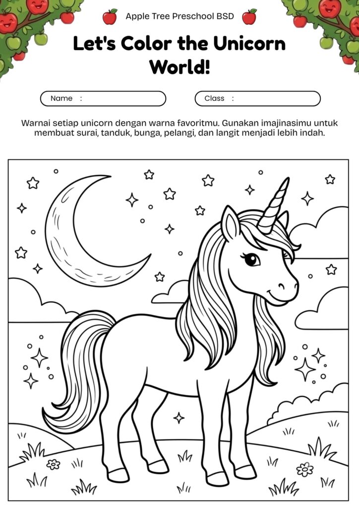 10-mewarnai-unicorn-dan-bintang-malam-hari