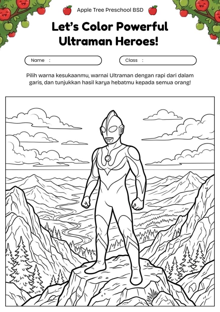 10_mewarnai_ultraman_klasik_di_atas_gunung