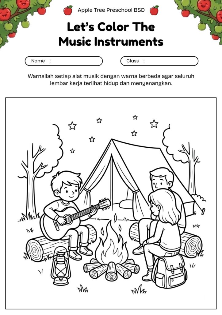 12-worksheet-mewarnai-gitar-anak-berkemah