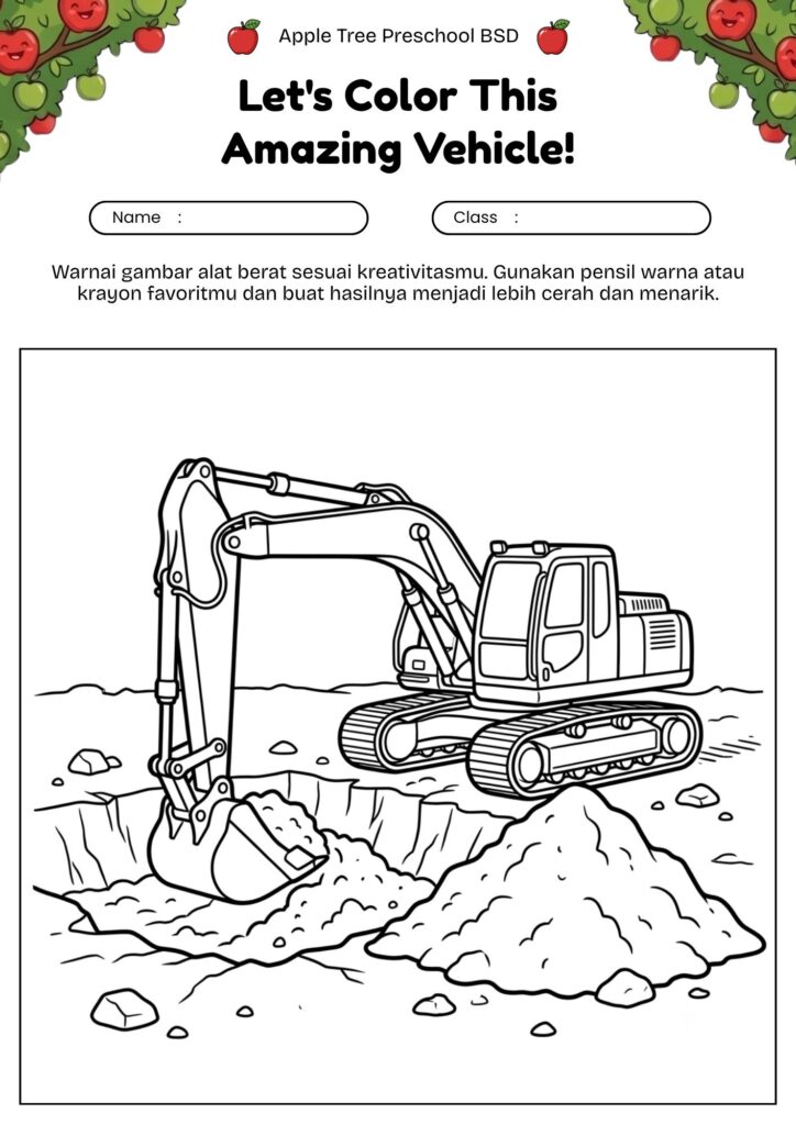 13-mewarnai-excavator-menggali-tanah