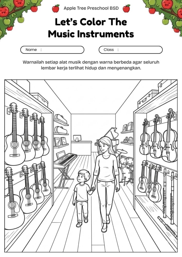 16-worksheet-mewarnai-toko-musik-anak