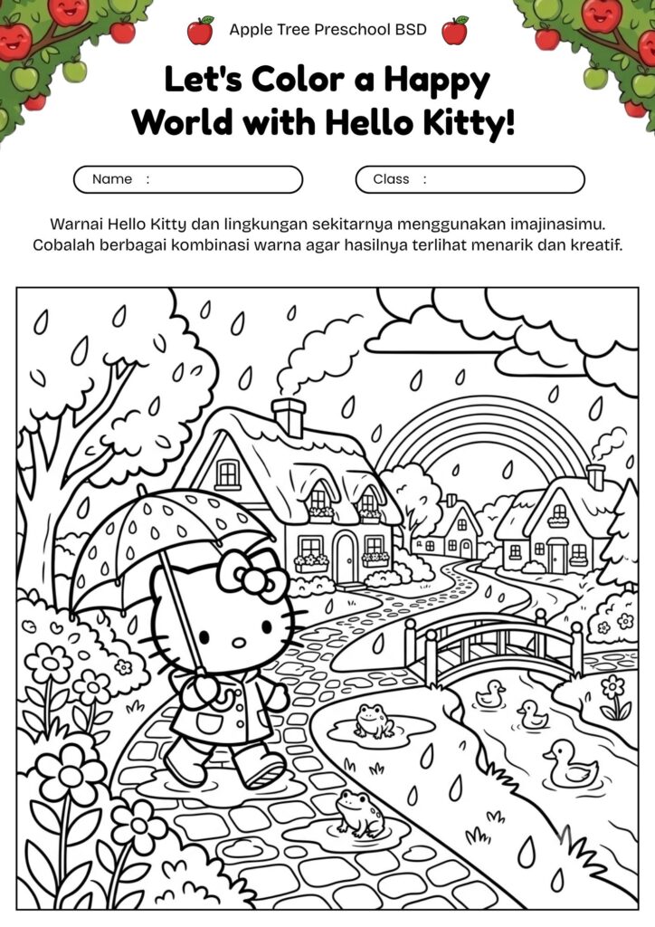 16_gambar_mewarnai_hello_kitty_payung_hujan