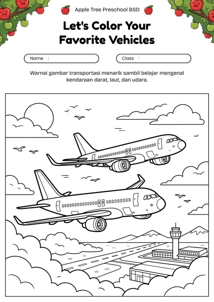 17_mewarnai_transportasi_udara_di_langit_cerah