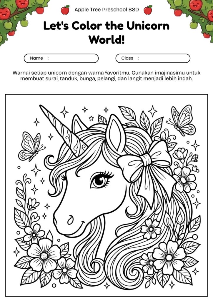 22-mewarnai-kepala-unicorn-dengan-pita