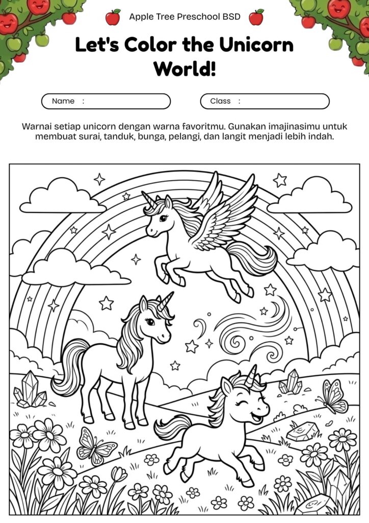23-mewarnai-unicorn-dan-pelangi-dengan-bintang