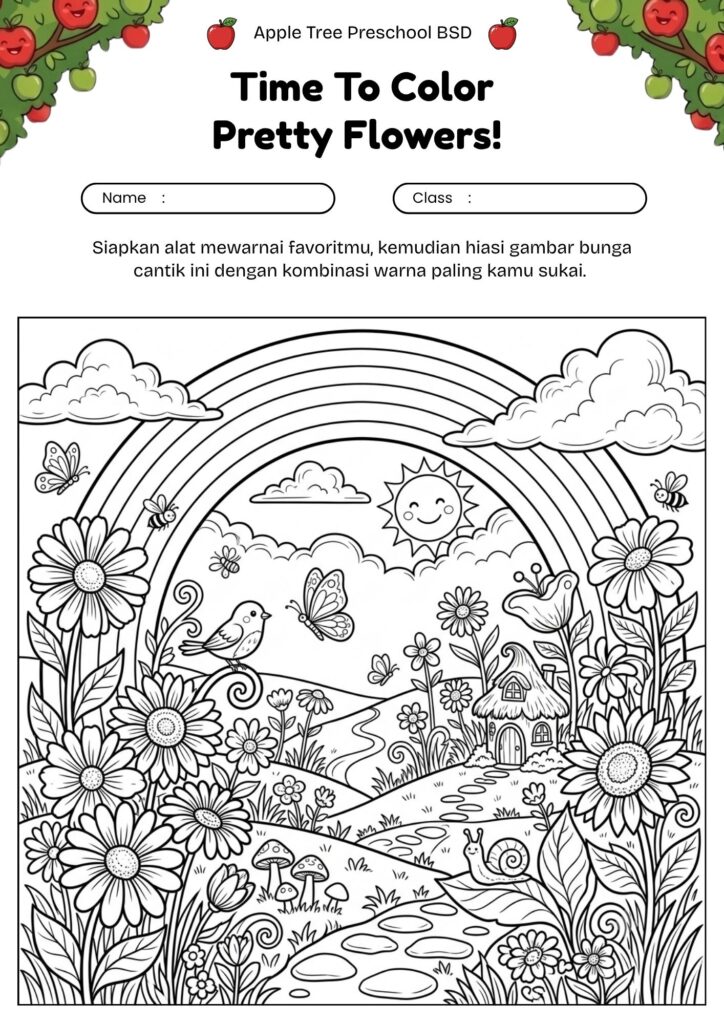 24-gambar-taman-bunga-pelangi-untuk-mewarnai-anak