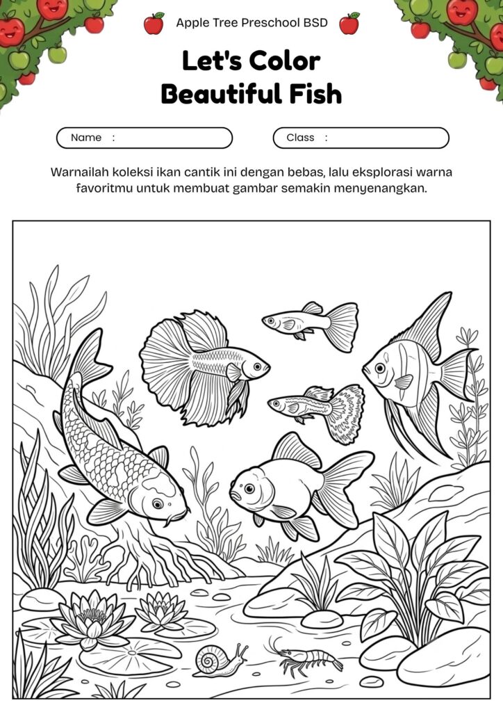 25_mewarnai_ikan_hias_koleksi_garis_hitam_putih