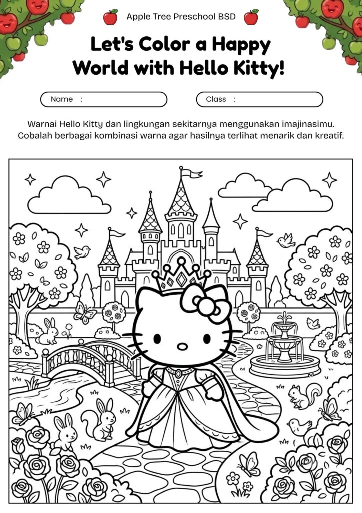 7_mewarnai_hello_kitty_ulang_tahun_kue_lucu