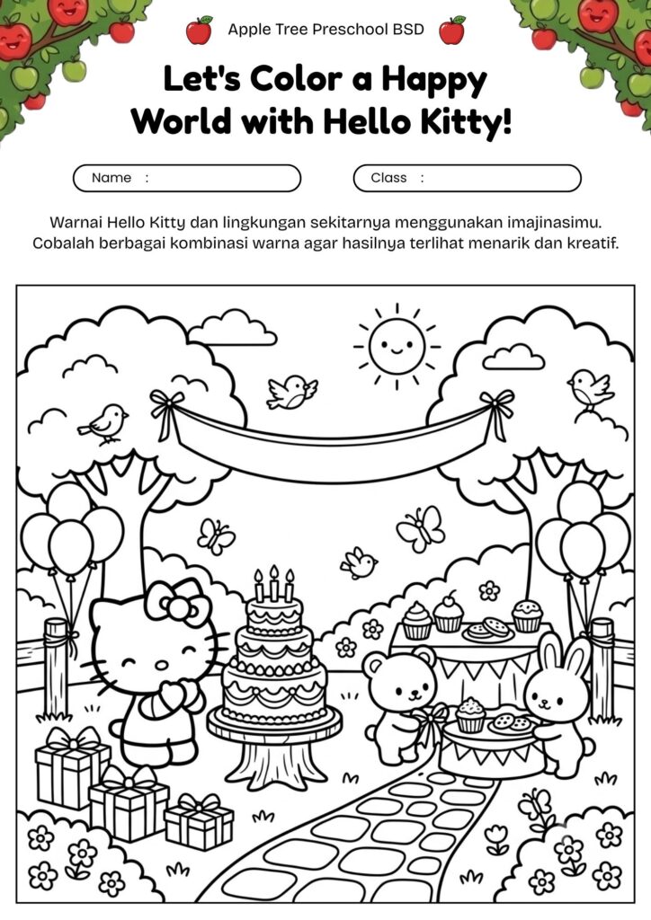 8_gambar_mewarnai_hello_kitty_princess_putri_kastil