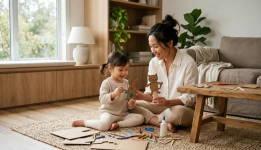How to Make Simple Cardboard Puppets to Boost Imagination