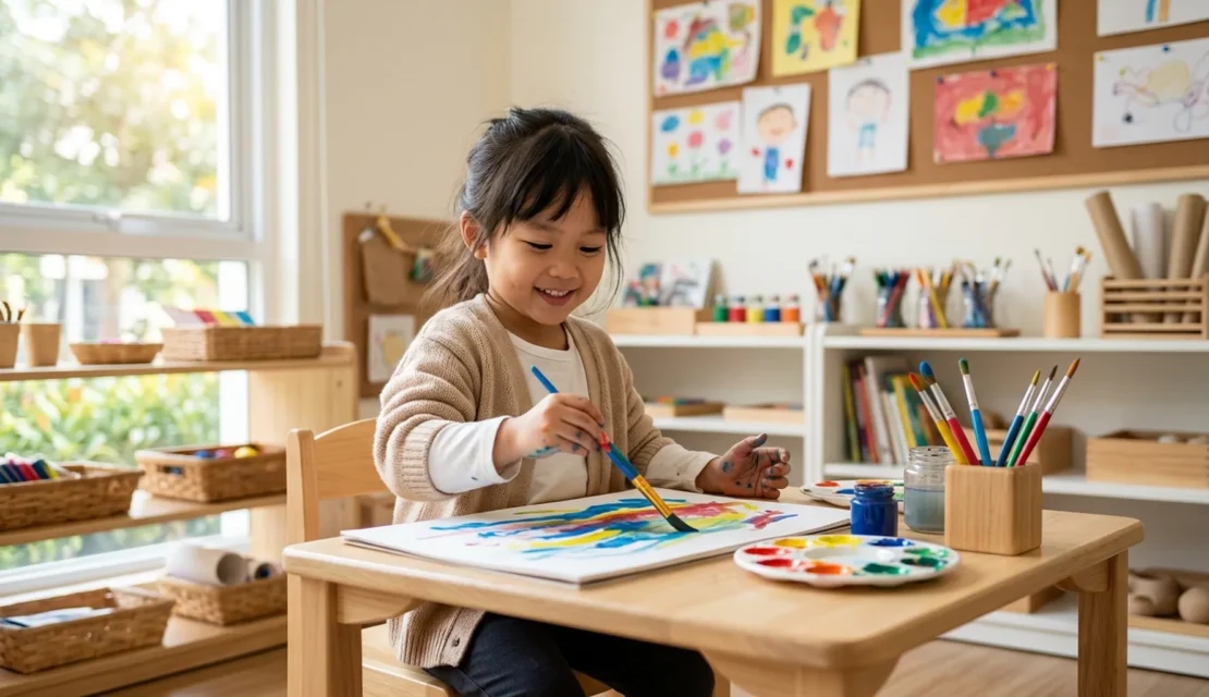 Introducing Paint Brushes and How to Use Them for Kids