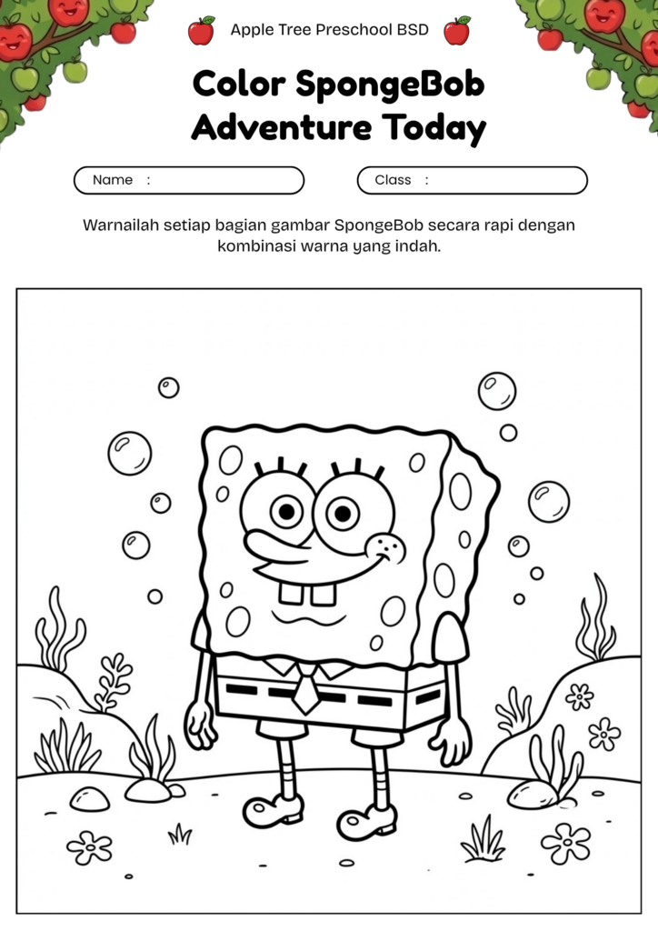 01-mewarnai-spongebob-tersenyum-spongebob-smile-coloring-page