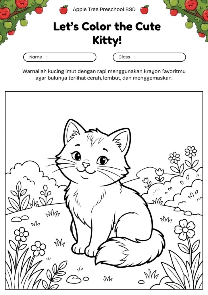 01_gambar_mewarnai_kucing_imut_duduk_senyum_ceria