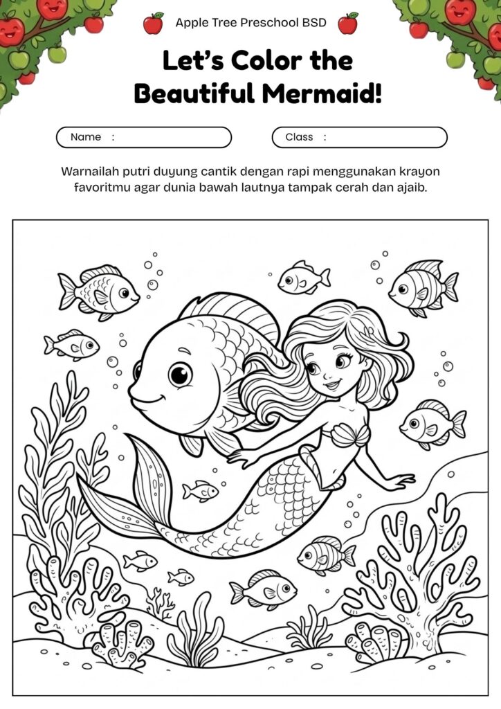 03_mewarnai_gambar_putri_duyung_bersama_ikan_lucu