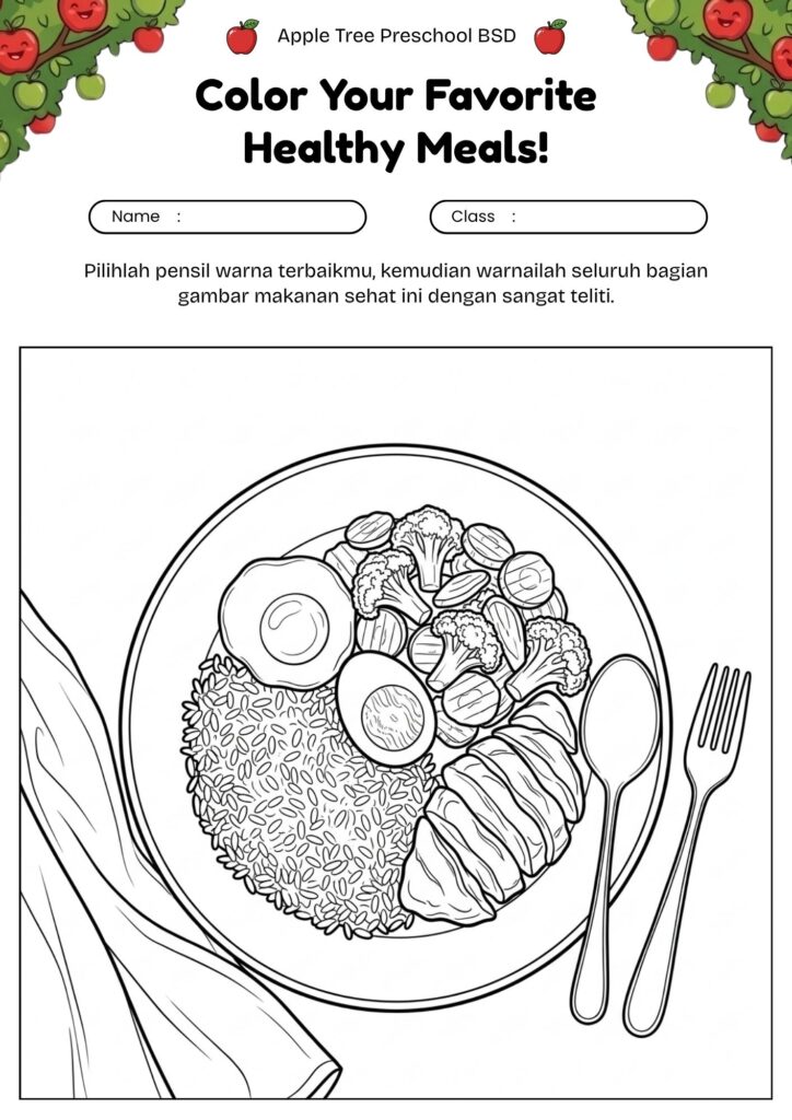 07-mewarnai-makanan-sehat-nasi-dan-lauk-bergizi