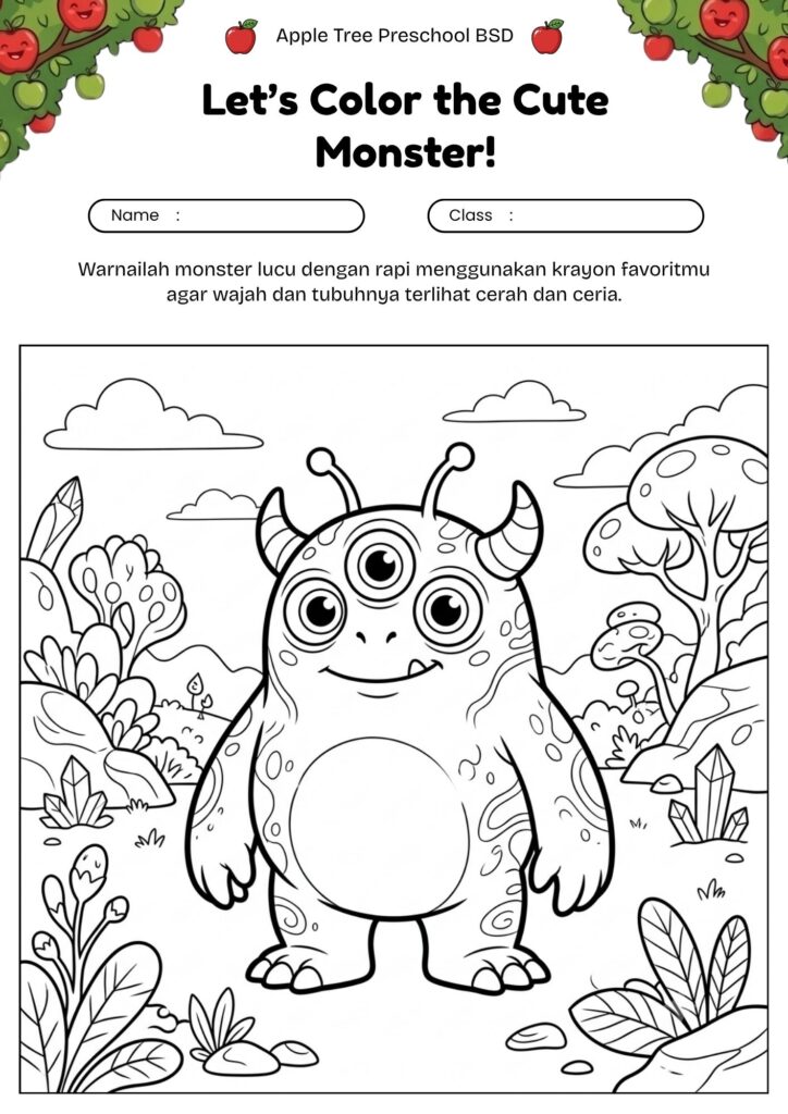 07_gambar_mewarnai_monster_tiga_mata_dunia_fantasi