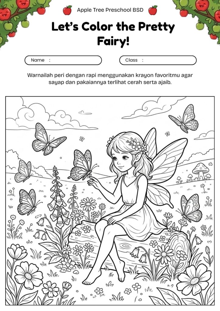 08_gambar_mewarnai_peri_dan_kupu_kupu_cantik