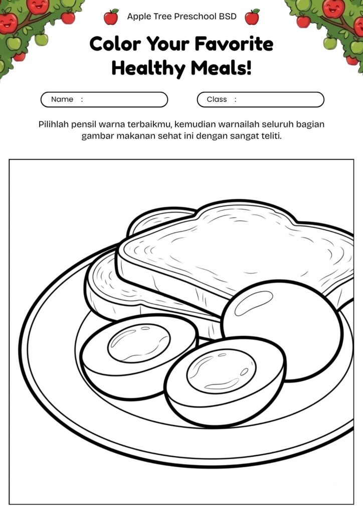09-mewarnai-makanan-sehat-telur-sarapan-anak