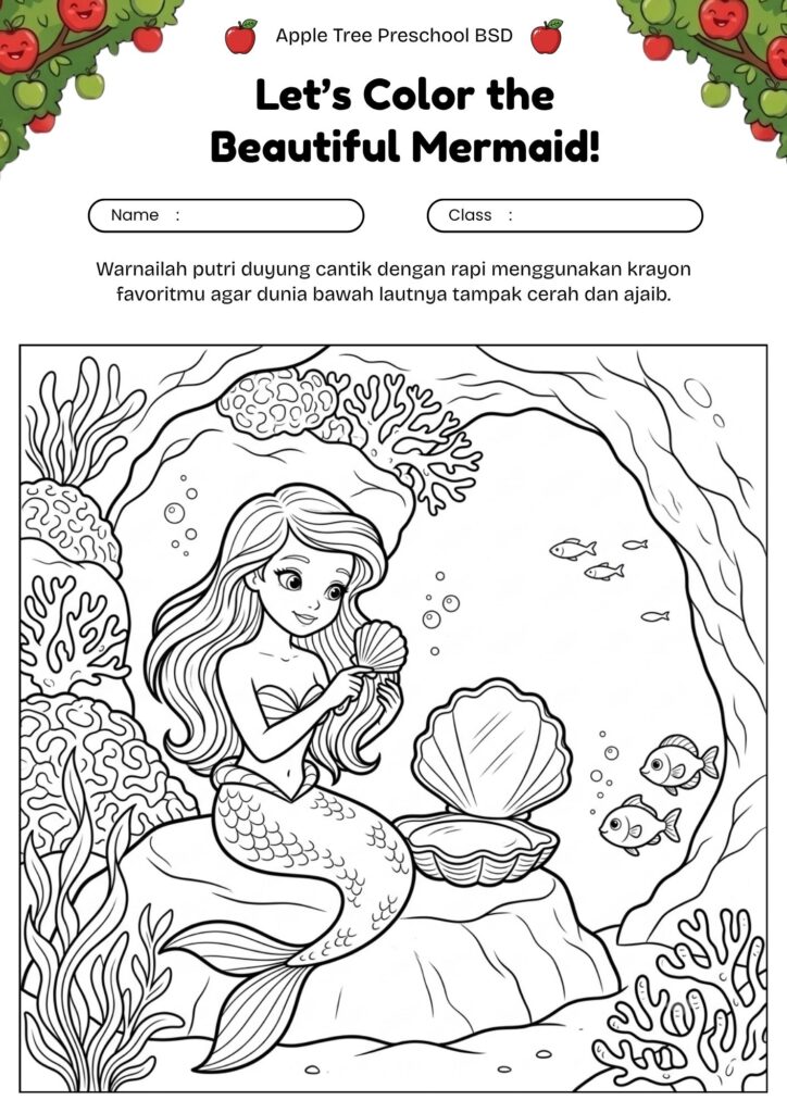 09_mewarnai_gambar_putri_duyung_menyisir_rambut_di_laut