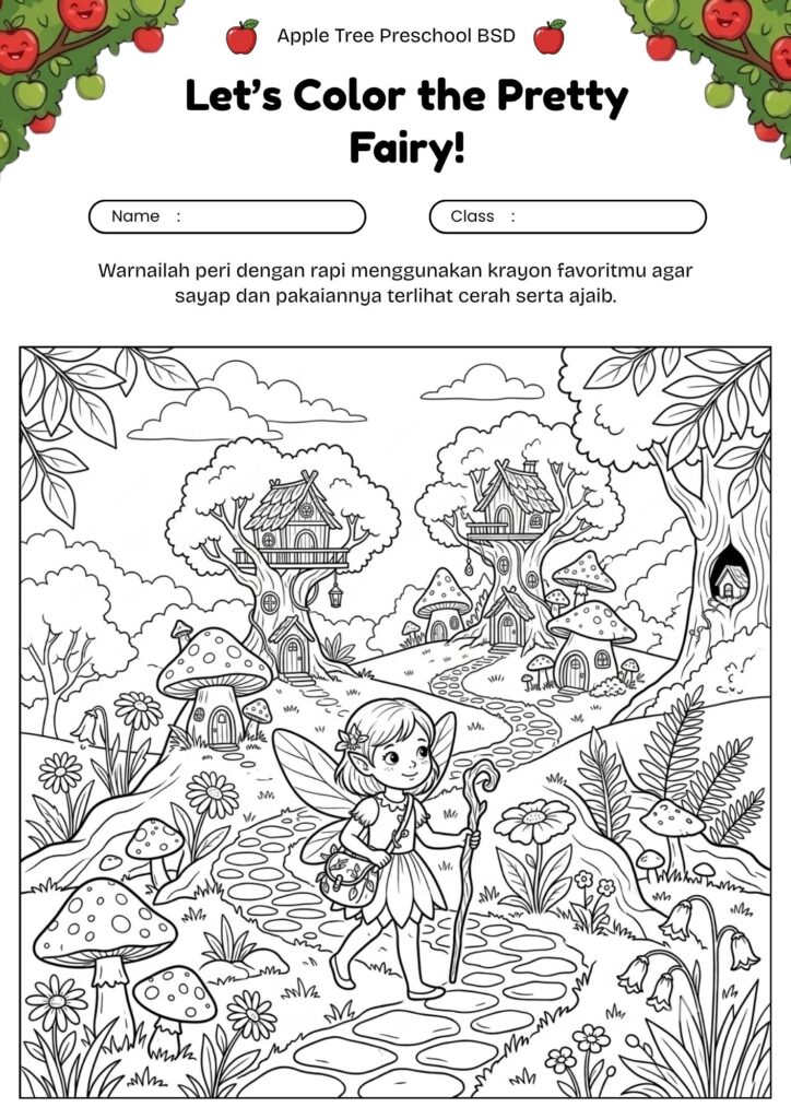 11_gambar_mewarnai_peri_di_negeri_dongeng