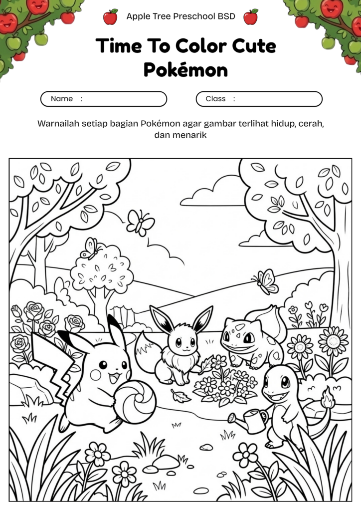 11_pokemon_coloring_pages_gambar_mewarnai_pokemon_bersama