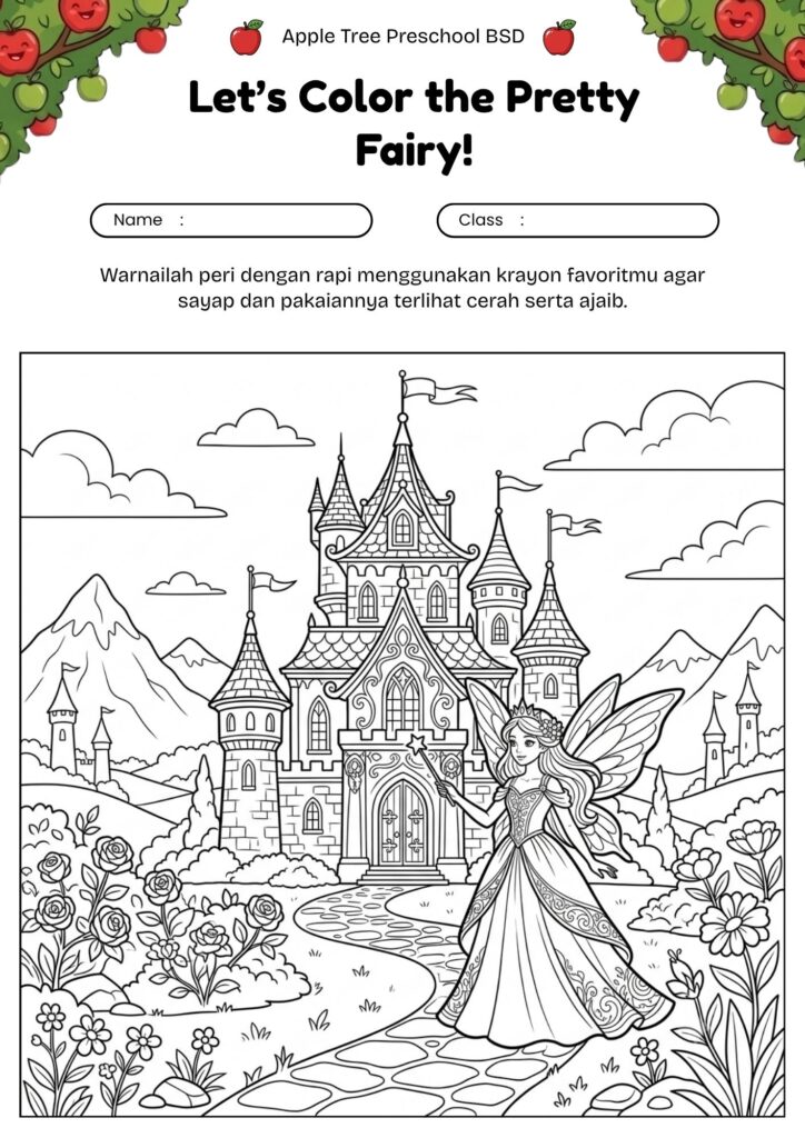 13_gambar_mewarnai_kastil_peri_kerajaan_fantasi