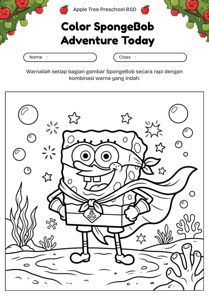 15-mewarnai-spongebob-pahlawan-superhero-coloring-page