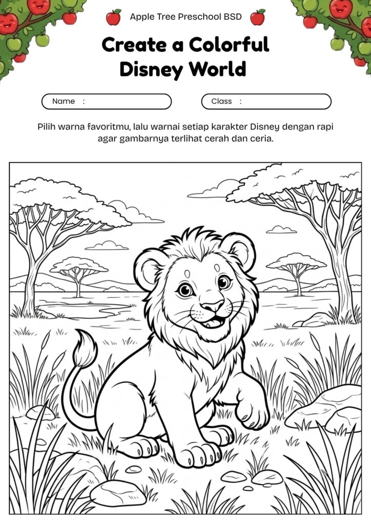 15_gambar_mewarnai_karakter_disney_simba_singa_lucu