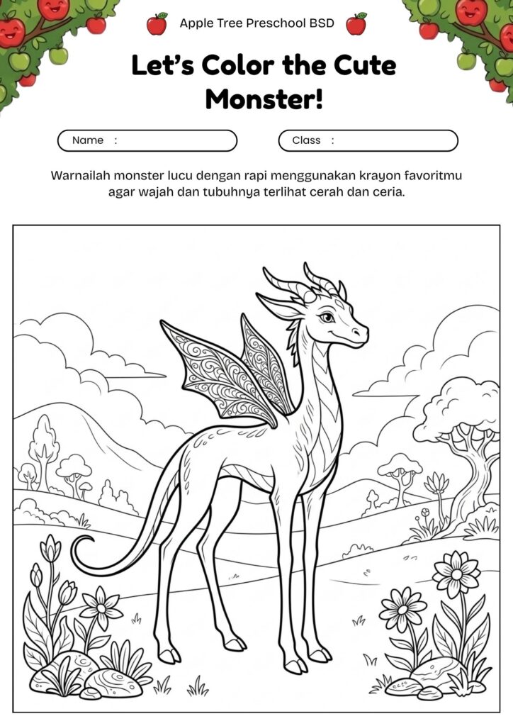 15_gambar_mewarnai_monster_bersayap_kecil_tubuh_tinggi