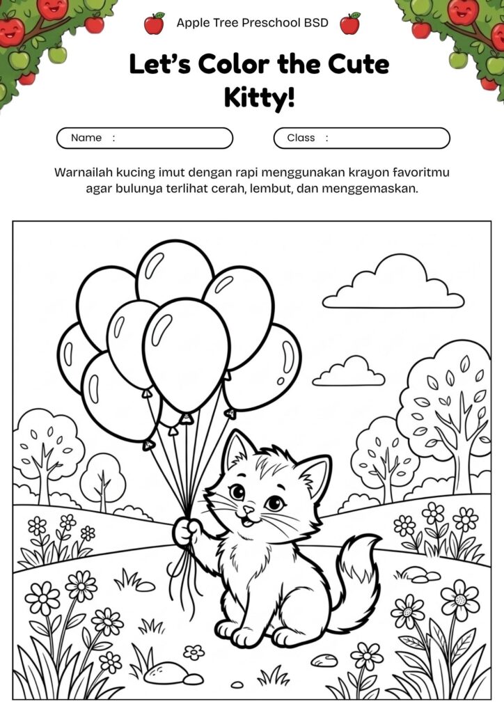 17_gambar_mewarnai_kucing_kecil_memegang_balon