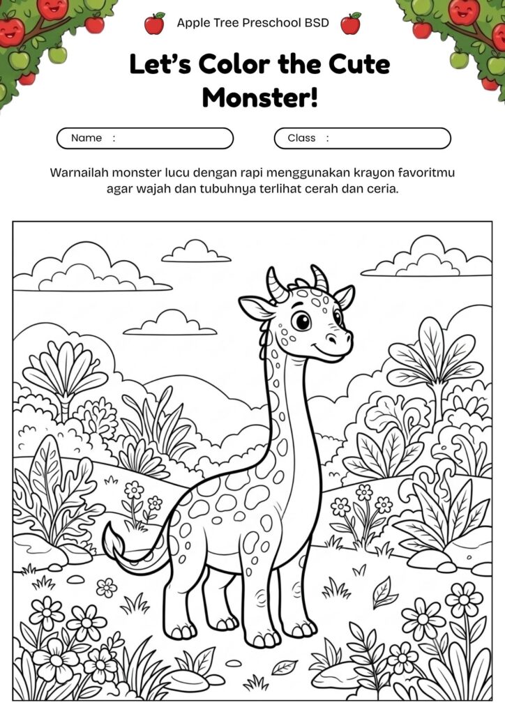 17_gambar_mewarnai_monster_berbintik_unik_fantasi