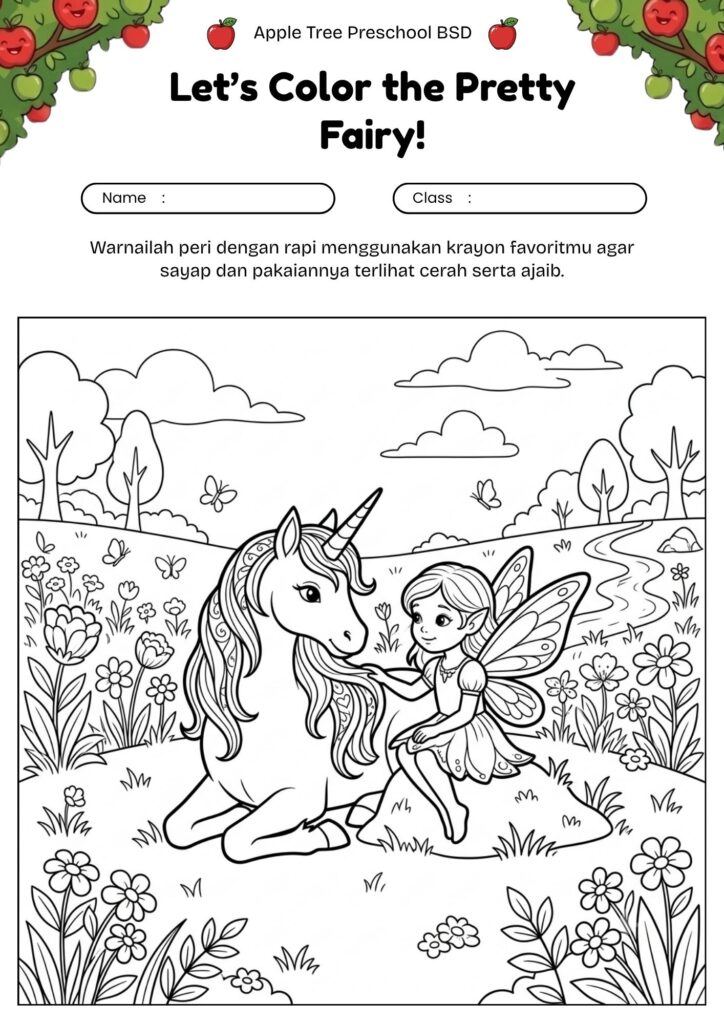 18_gambar_mewarnai_peri_dan_unicorn_ajaib
