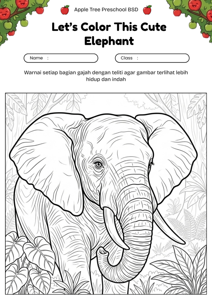 19_gambar_mewarnai_kepala_gajah_realistis
