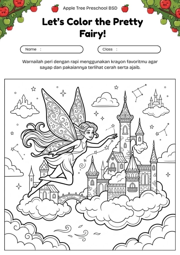 19_gambar_mewarnai_peri_terbang_di_istana_awan